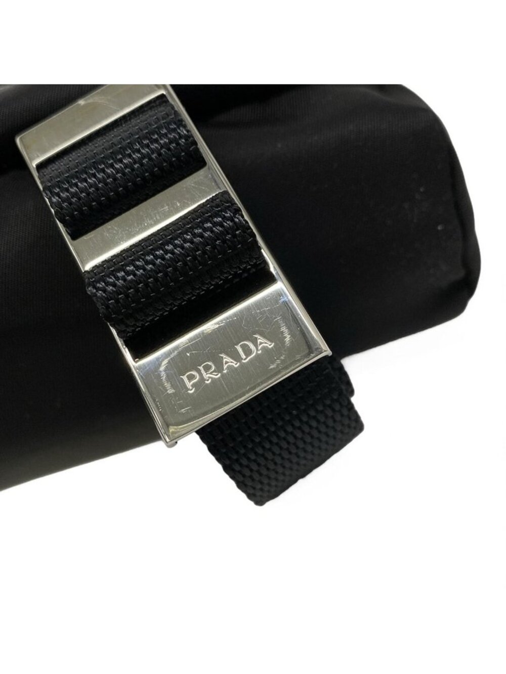 Prada Shoulder Bag Black Navy Multi Leather - Picture 13 of 15